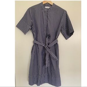 Everlane striped cotton dress